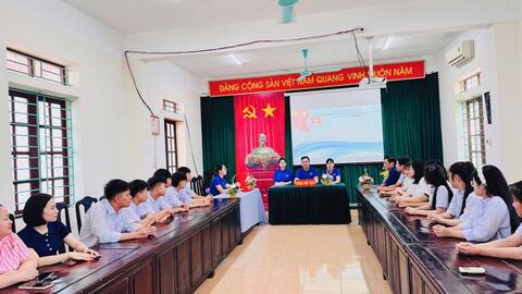Đại hội Đoàn cơ sở Trường Trung cấp Kỹ thuật – Du lịch Công đoàn Ninh Bình, nhiệm kỳ 2025-2030